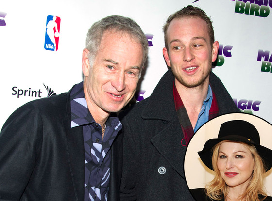 John McEnroe, Kevin McEnroe, Tatum O'Neal John McEnroe, Kevin McEnroe, Tatum O'Neal
